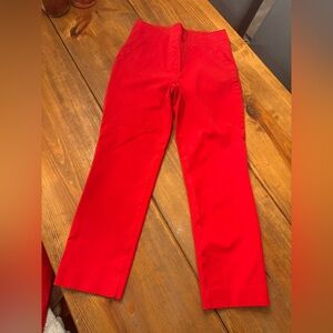 Spanx Red Wide-Leg Pants